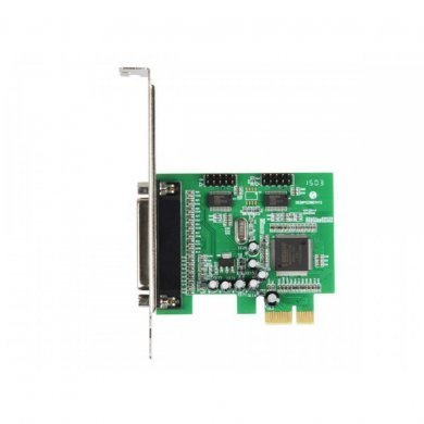 F2134C Flexport Placa PCIE 2 Seriais DB9M RS-232 + 1 Paralela