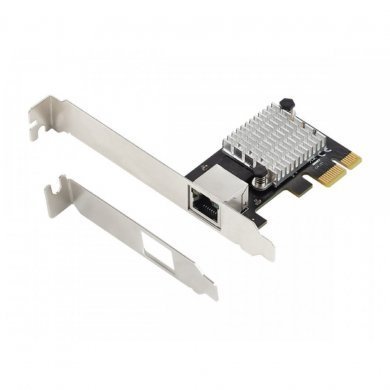 F22G12C Flexport Placa de Rede PCIe 1 porta 2.5Gb RJ45
