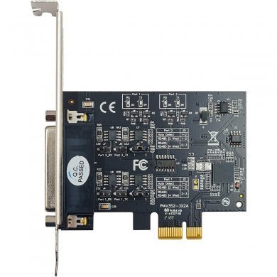 F2421XE Flexport Placa PCI Express 2 seriais RS422/485 DB9M