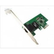 Placa de rede Flexport PCI-E 1 Porta Gigabit (RJ45) F