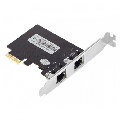 F2722CH Flexport Placa de Rede PCIe 2 portas Gigabit RJ45