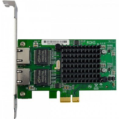 F2722IC Flexport placa de rede Dual Port Gigabit RJ45