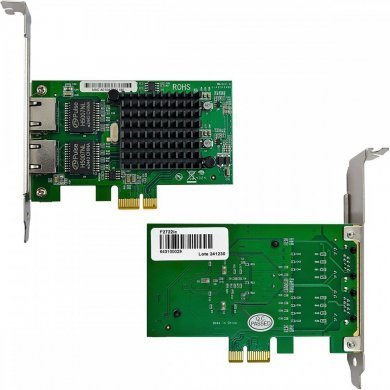 F2722IC Flexport placa de rede Dual Port Gigabit RJ45