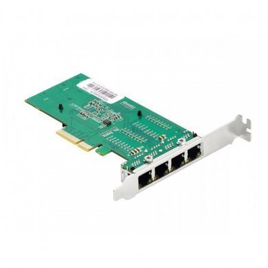 F2742IC Flexport placa de rede 4 Portas Gigabit RJ45