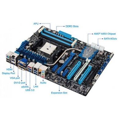 F2A85-V-PRO Placa Mãe Asus AMD FM2 F2A85-V PRO