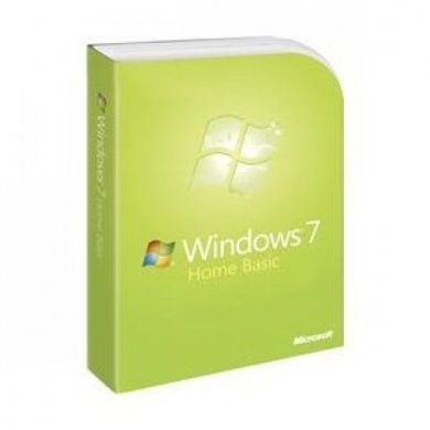 F2C-00183 Microsoft Windows 7 Home Basic 32-BIT Português 1PK DSP OEI DVD,
