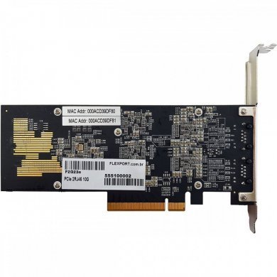 F2G23E Flexport Placa de Rede Dual 10GB RJ45 PCi-E