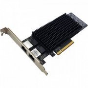 Flexport Placa de Rede Dual 10GB RJ45 PCi-E 10GBase-T