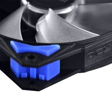 F4120LDAZ PCYes Fan 120mm Fury F4 LED Azul