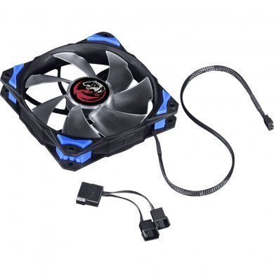 F4120LDAZ PCYes Fan 120mm Fury F4 LED Azul