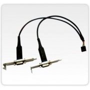 Conversor FlexPort Interno USB 2x Serial RS232 (DB9M)