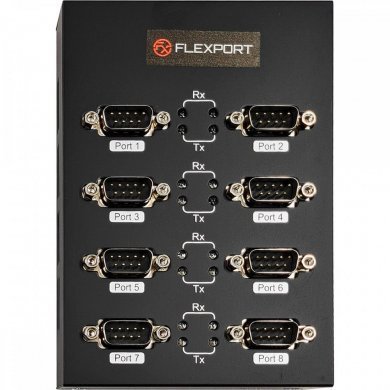 Flexport conversor USB 8 portas seriais RS232 DB9M