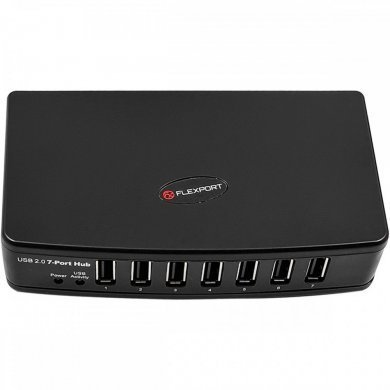 F5579E Flexport Hub 7 portas USB 2.0 com fonte