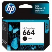 HP cartucho de tinta 664 preto 2ml rendimento aproximado 120 páginas. Compatibilidade Deskjet Ink Advantage  1