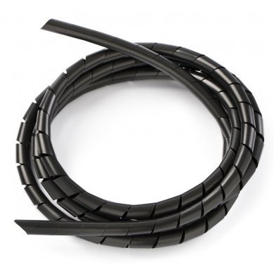 F7118PEPR5 Frontec Tubo Espiral Preto 1/8 5 metros