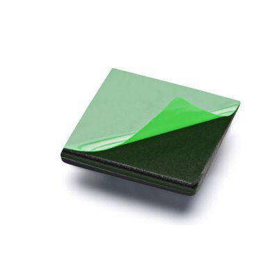 Frontec Fixador 28x28 Preto Autoadesivo