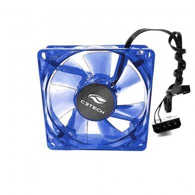 C3 Tech Cooler Fan Storm 80MM Led Azul