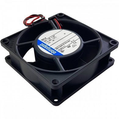 F8414-8025-24 Fan 12 a 24V 80x80x25 rolamento 2 fios ebm-papst