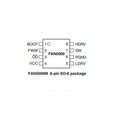 FAN5009M Dual Bootstrapped 12V MOSFET Driver