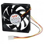 Cooler 50x50x10mm 12V 0.1A Conector de 3 pinos