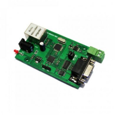 FB091A Conversor RS232 RS485 para LAN RJ45