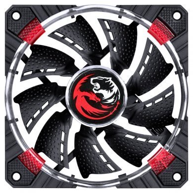 FCAL120LDVM PCYes Fan 120mm Calafrio LED Vermelho 1600rpm
