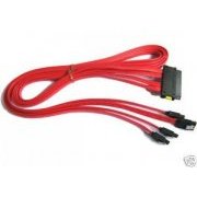 Cabo SAS interno Foxconn 1x SFF-8484 para 4x SATA 1 metro