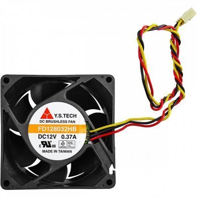 FD128032HB Fan 80x80x32mm Y.S. Tech 12V 0.37A 5200RPM