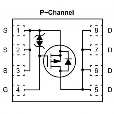 Mosfet FDMC6675 PCH 30V 20A WDFN8 SMD (Kit 5x und)