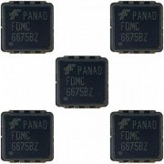Mosfet FDMC6675 PCH 30V 20A WDFN8 SMD (Kit 5x und) Kit com 5 unidades