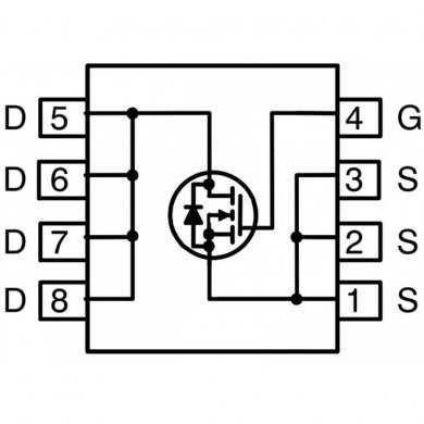 Mosfet NCH 30V 13.3A 8.5mohm WDFN8 SMD