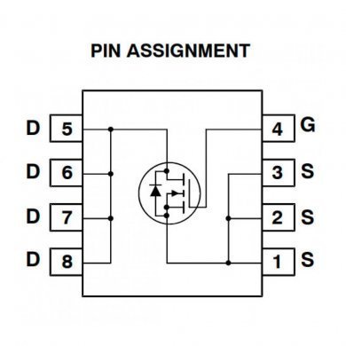 FDMC7696 Mosfet N-Channel POWER TRENCH 30V 12A WDFN8