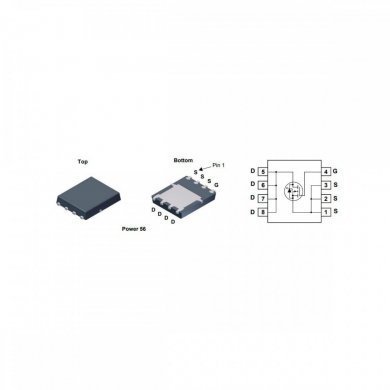 FDMS0310AS Mosfet N-Channel 30V 19A Rds On 3.6mOhms QFN-8