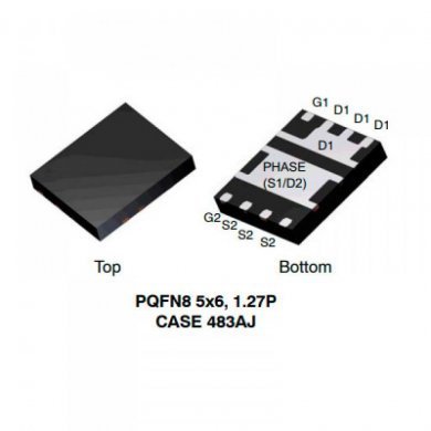 FDMS3604S Mosfet Canal N Duplo 30V PQFN-8