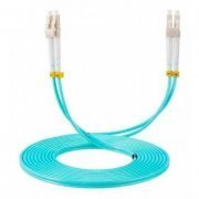 COMMSCOPE Cordão Duplex Multimodo LC/LC 3M OM4 2 fibras 50/125 LC para LC LSZH, cor Acqua 3 metros