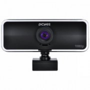 PCYes Webcam Raza Full HD 1080P 30fps cabo USB 2.0 de 2 metros