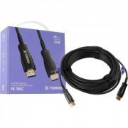Fortrek cabo HDMI 2.0 fibra óptica 4K 10 metros 18.2Gbps HDCP 2.2 Chroma 4:4:4 diâmetro 4.8mm