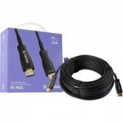 Fortrek cabo HDMI 2.0 fibra óptica 4K 30 metros 18.2Gbps HDCP 2.2 Chroma 4:4:4 diâmetro 4.8mm