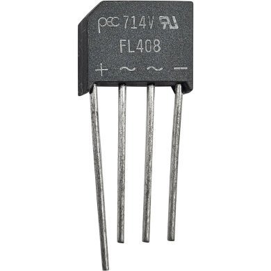 FL408 5x Mini Ponte Retificadora 800V 4A