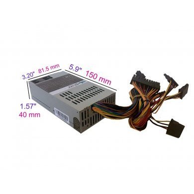 FLEX1U-200 Shark Fonte 1U ATX Slim 200W