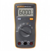FLUKE Multimetro Digital 600V CC/CA 10A Tensão, resistência. continuidade e capacitância. Retenção de dados na