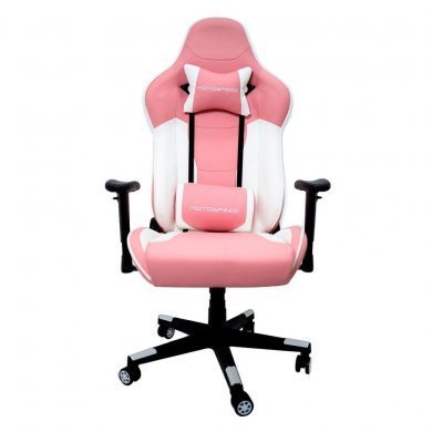 FMSCA0088RSA Motospeed Cadeira Gamer G1 Rosa e Branco