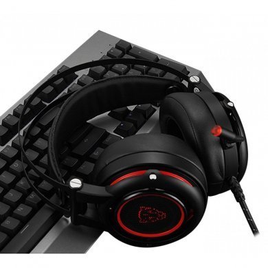 Motospeed Headset Gamer H18 7.1 Virtual preto