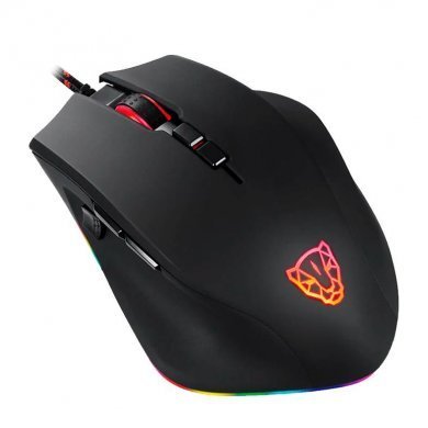 FMSMS0061PTO Motospeed Mouse Gamer V80 RGB 5000 DPI Preto
