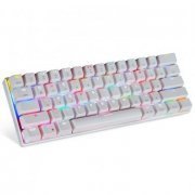 Motospeed Teclado Mecanico CK62 Sem Fio Cor Branco Ba