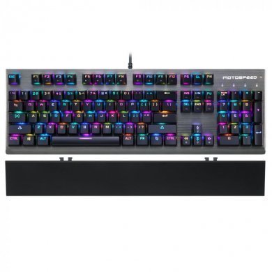 FMSTC0047AZL Motospeed Teclado Gamer Mecânico CK108 K92
