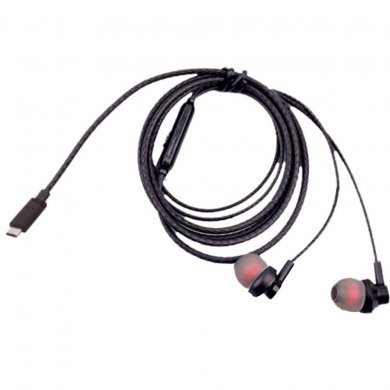 FN574 Bright Fone de ouvido Ghost com microfone USB-C