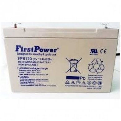 FP6120 First Power FirstPower Bateria Selada 6V 12Ah