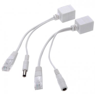 FPE-101 Kit Adaptador POE Ethernet RJ45 Injetor e Separador