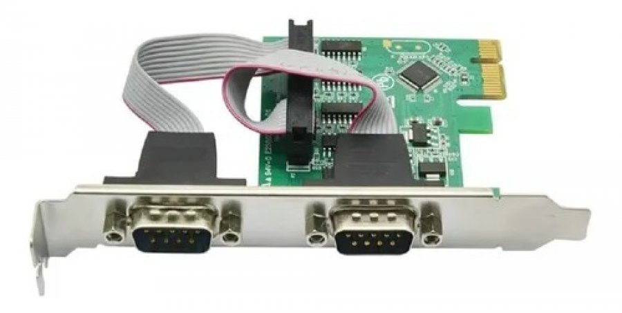 FPSS-02 KNUP PLACA 2 SERIAIS DB09 PCI-Express x1
